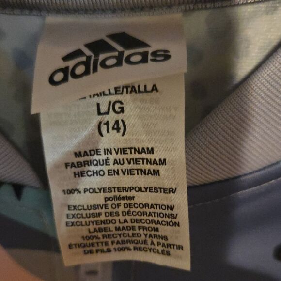 Adidas Abstract Black and Pastel Jacket - Picture 2 of 6